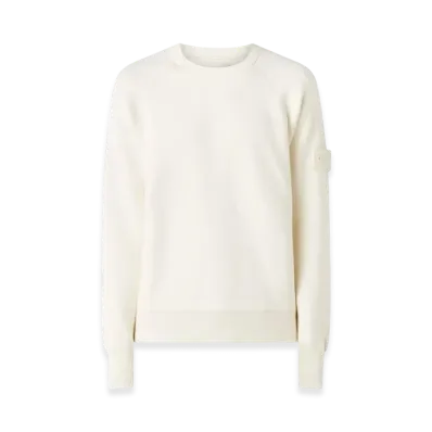 Stone Island 545FA Ghost Piece Soft Cotton Knit - 22SS "Off White"
