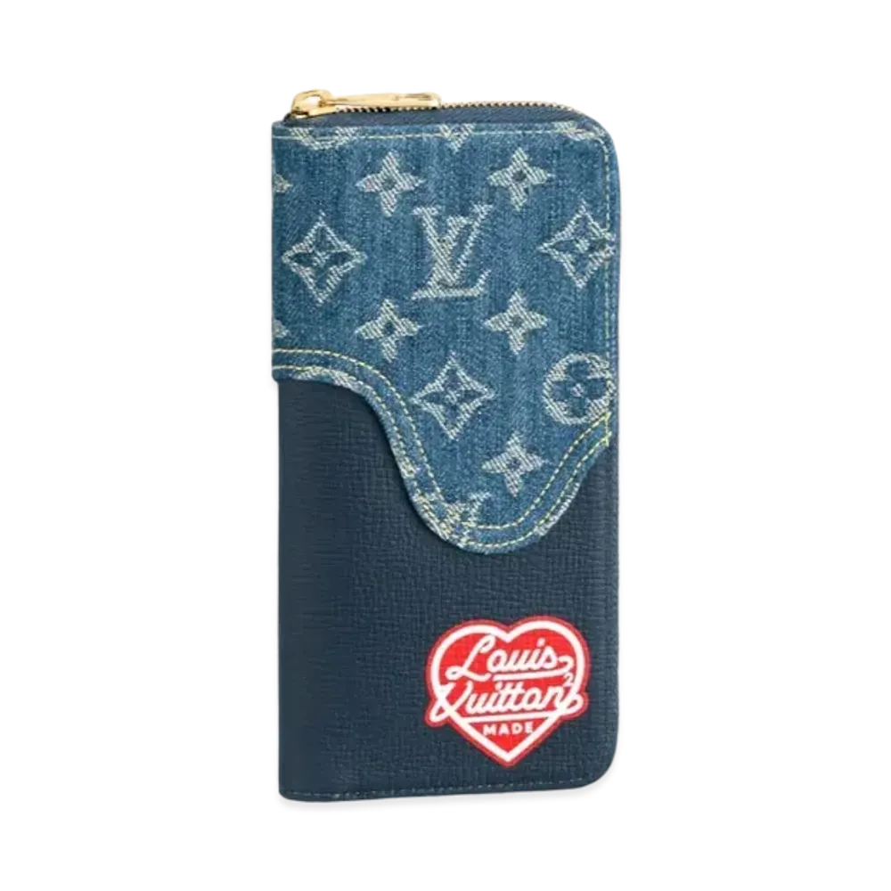 Louis Vuitton x NIGO ZIPPY VERTICAL WALLET JAPAN ONLY "Blue"
