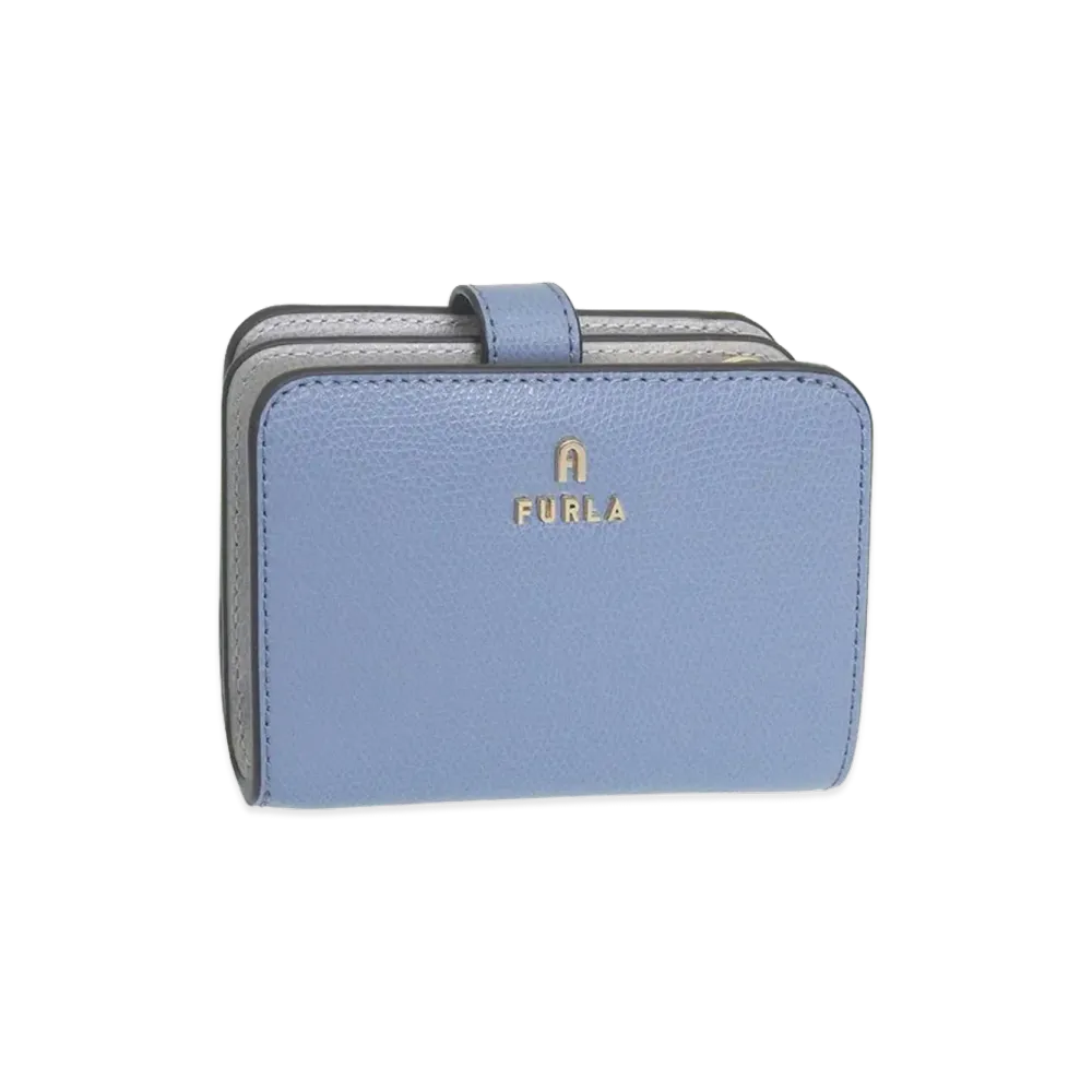 FURLA Camelia S Compact Wallet "Blue"