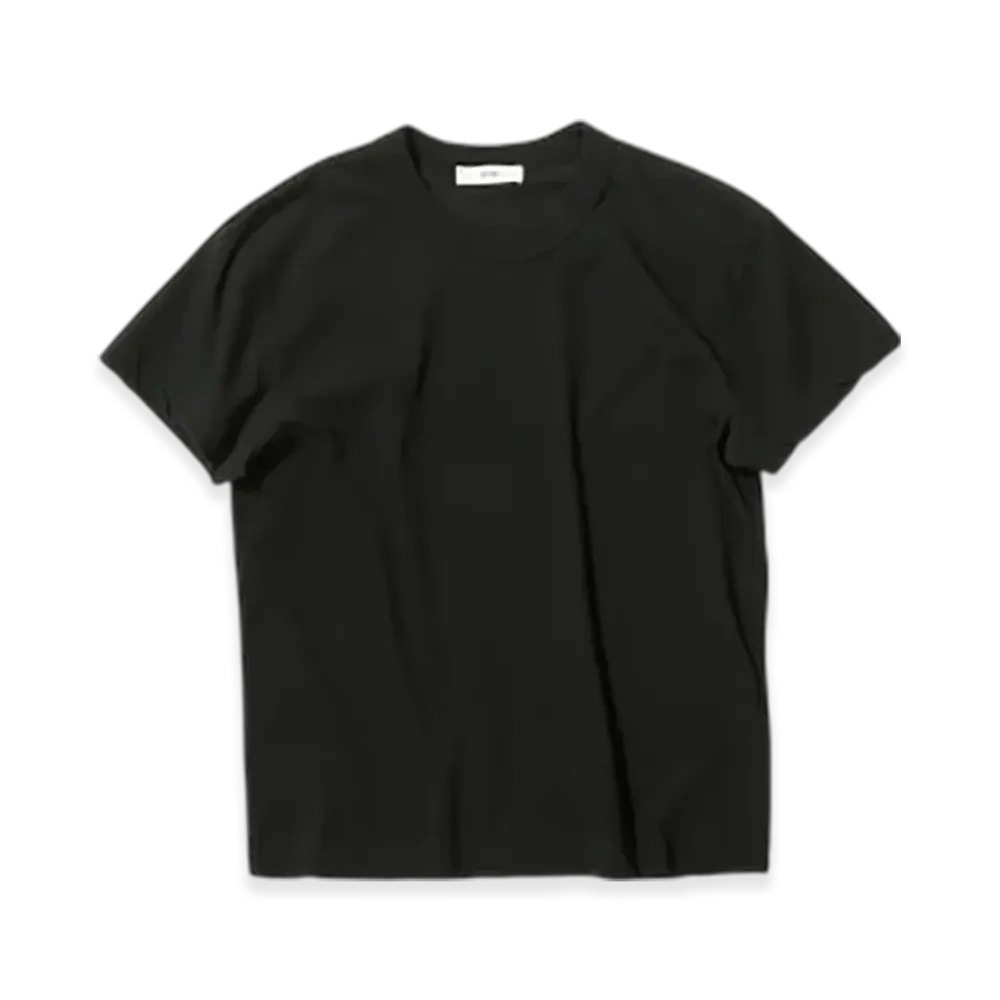 ATON Fresca Single Jersey Compact T-Shirt "Black"