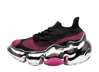 grounds MOOPIE CHROME SCRATCH "Black Pink"