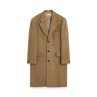 OUR LEGACY Dolphin Coat Slyly Herringbone "Camel"
