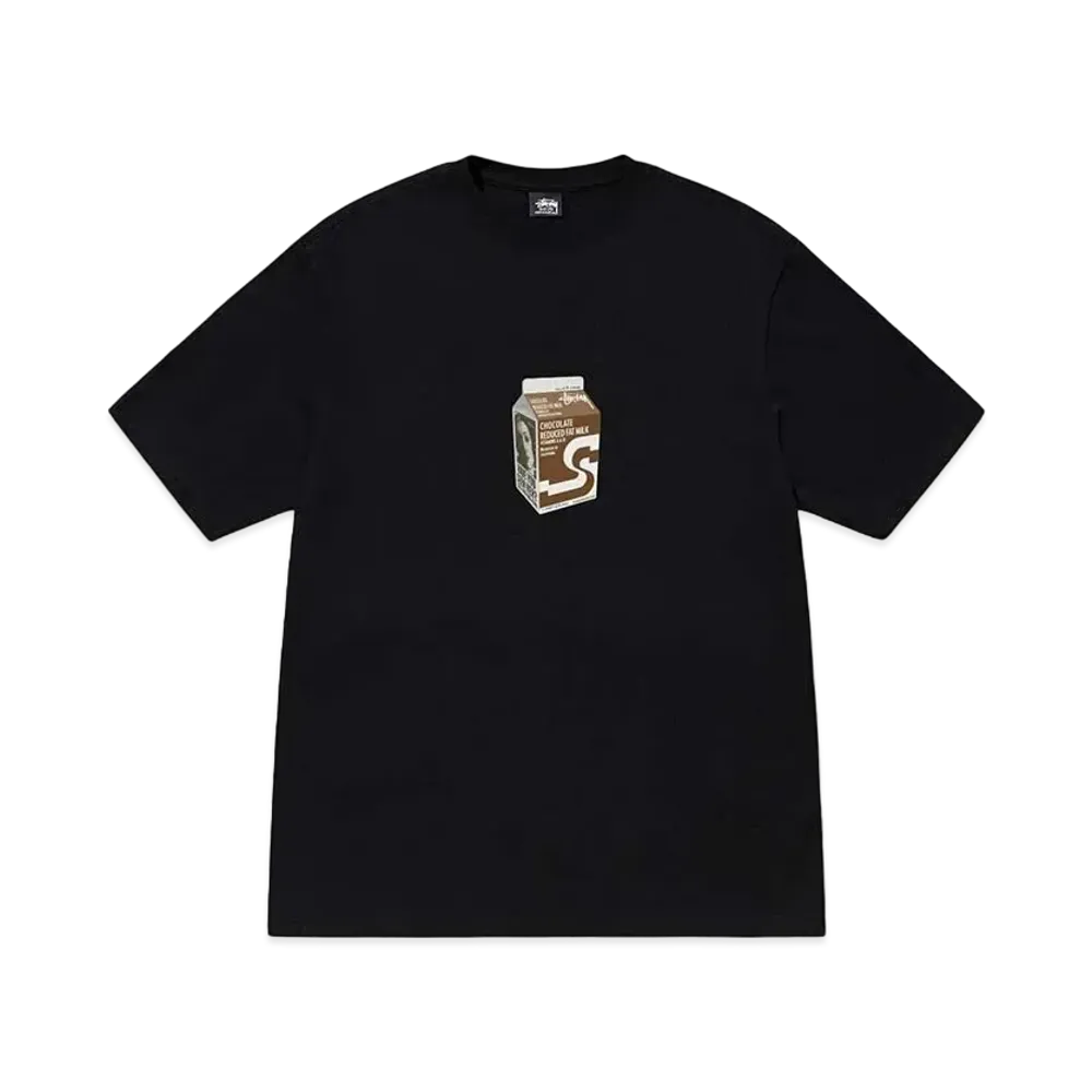Stussy Milk Tee "Black" (FA24)