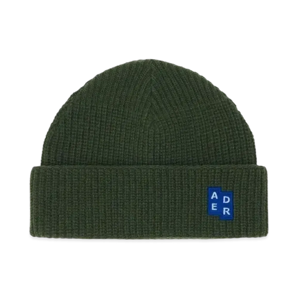 ADERERROR Tag Beanie 01 "Khaki"