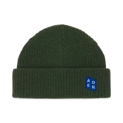 ADERERROR Tag Beanie 01 "Khaki"