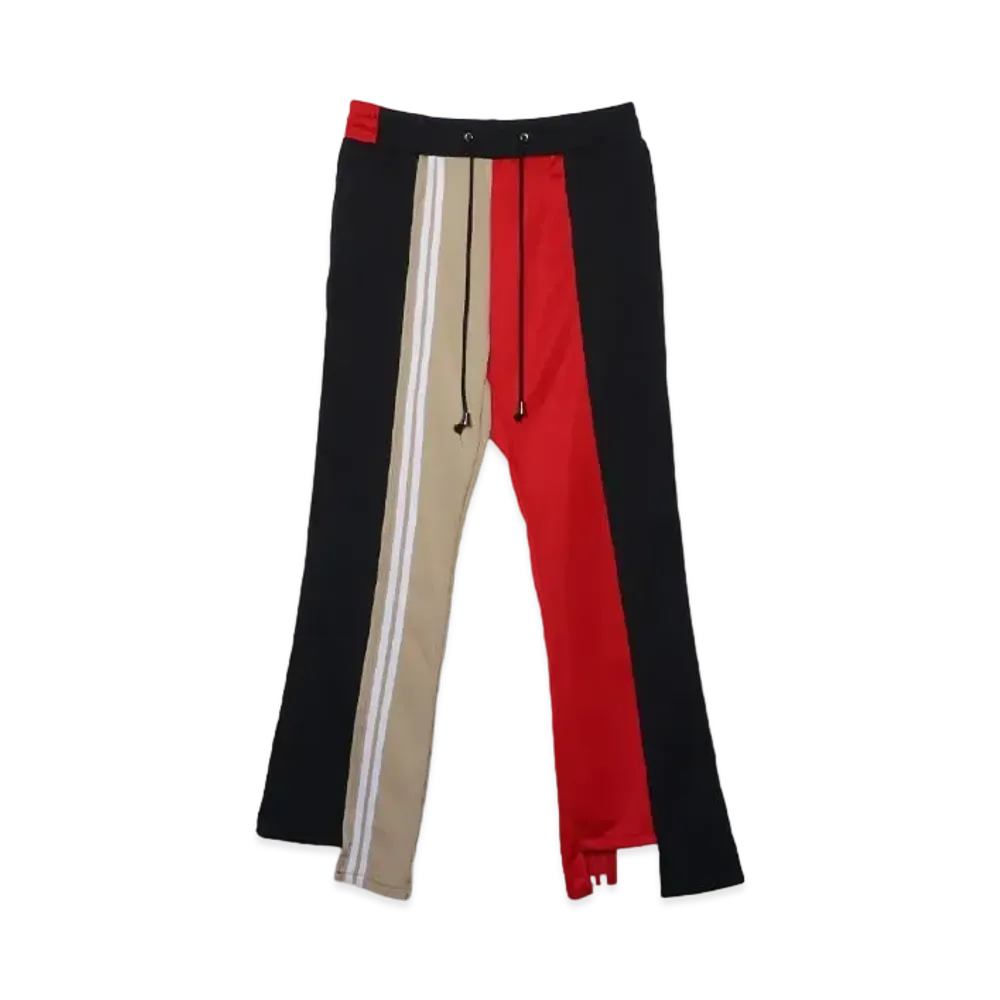 el conductorH CRAZY PATTERN TRACK TROUSERS "RED"