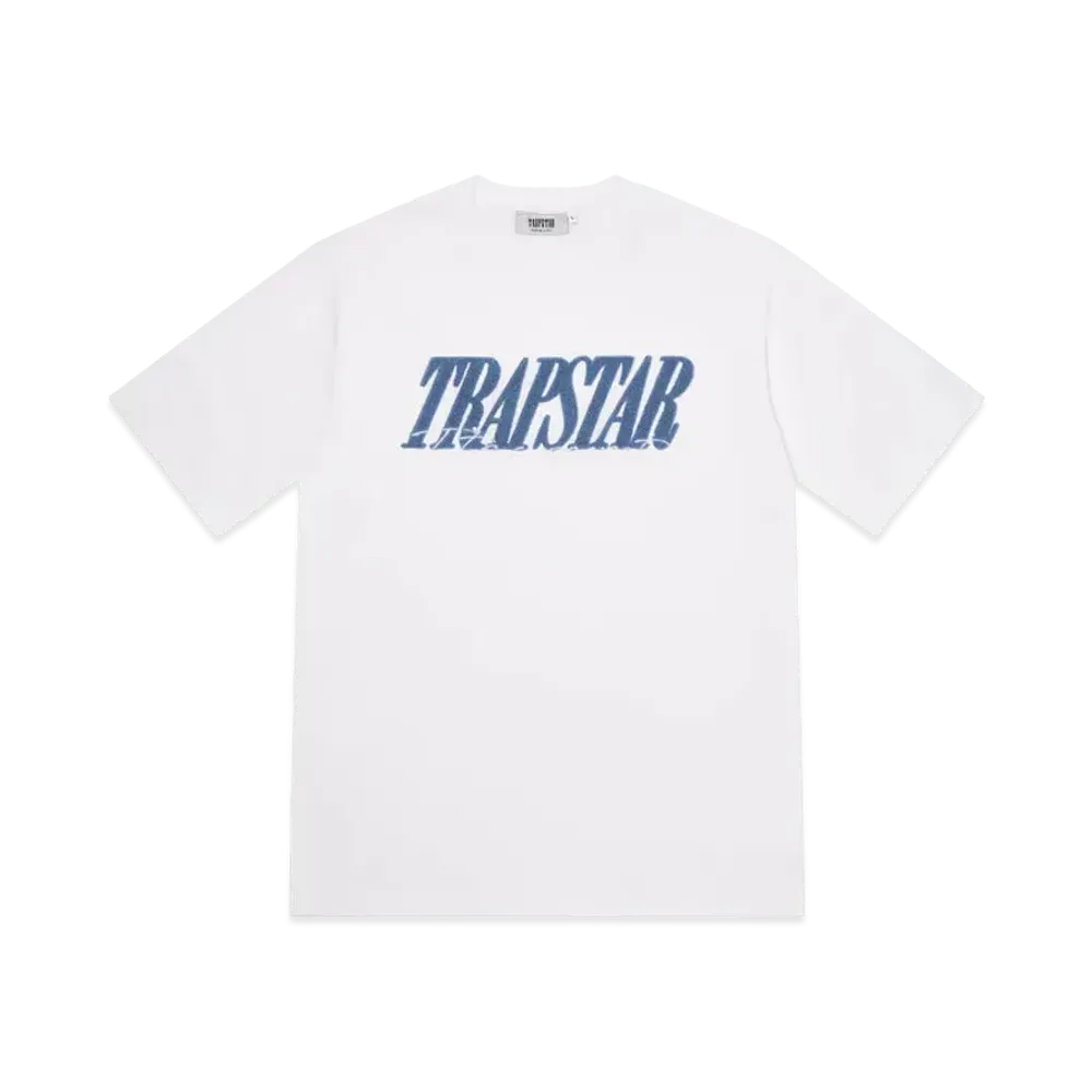 TRAPSTAR Signature 2.0 Shorts Set "White/Blue"