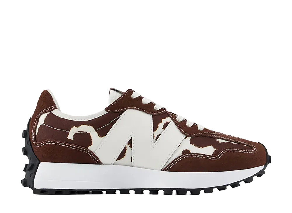 New Balance Women's 327 "Cow Print/Brown"