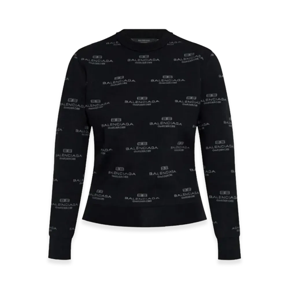 BALENCIAGA Women's Sweaters "Black"