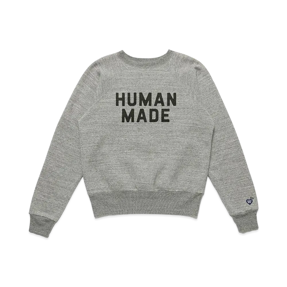 HUMAN MADE T/C CREWNECK SWEATSHIRT "Grey"