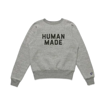 HUMAN MADE T/C CREWNECK SWEATSHIRT "Grey"