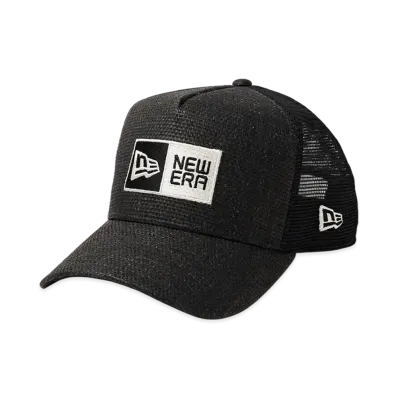 NEW ERA Golf 9Forty A-Frame Tracker Paper Box Logo "Black"