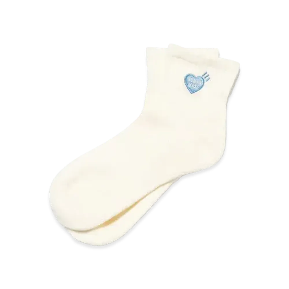 HUMAN MADE Pile Short Socks "White"