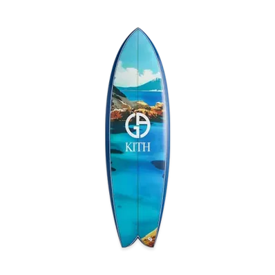 Kith x Giorgio Armani Sardinia Surfboard "Multi"