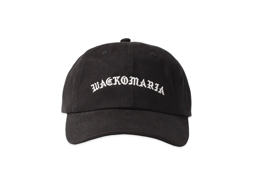 WACKO MARIA 6 Panel Cap "Black"