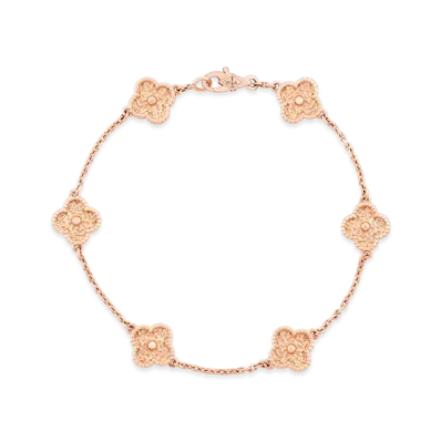 Van Cleef & Arpels Sweet Alhambra bracelet 6 motifs "18K Rose gold"