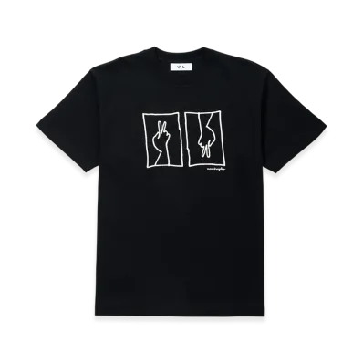 V.A. x MARK GONZALES Tee "Black"