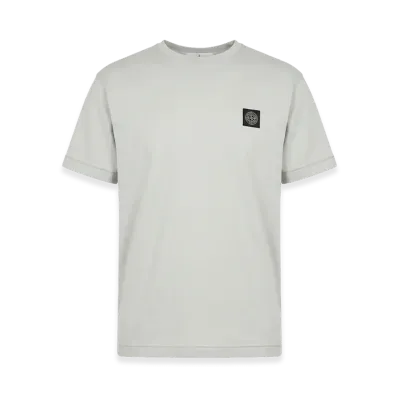 Stone Island Compass Logo Crewneck S/S T-Shirt "Gray"