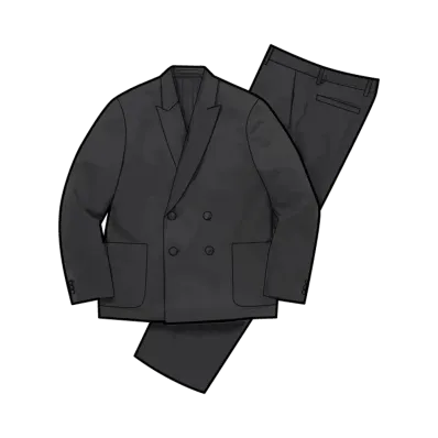 Supreme Sea Island Cotton Suit "Black"