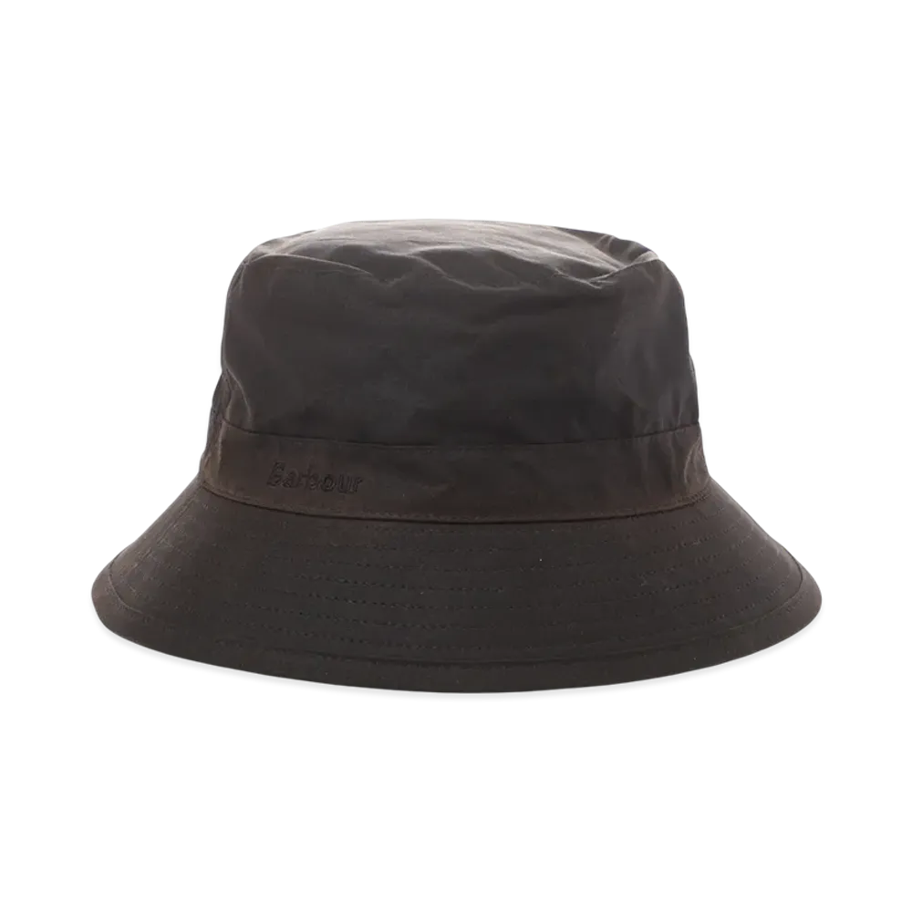 Barbour Wax Sports Bucket Hat "Olive"