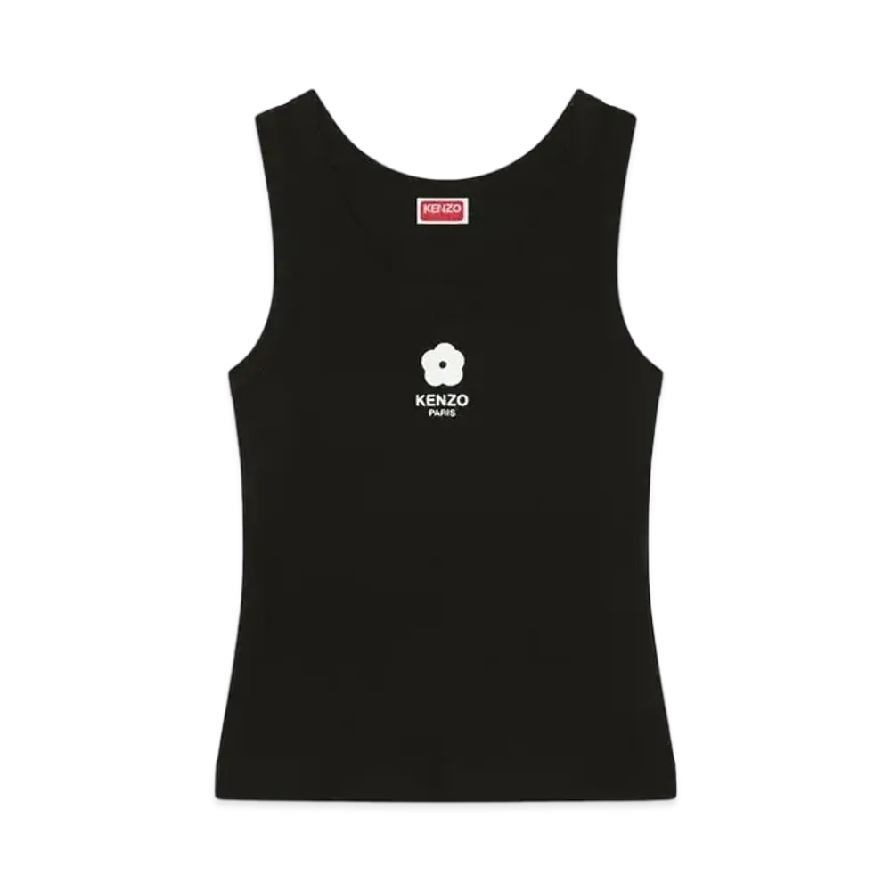 KENZO 'BOKE FLOWER 2.0' Embroidery Tank Top "Black"