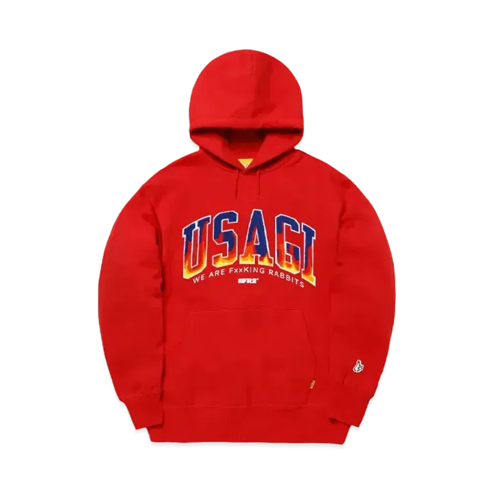 FR2 Usagi Logo Hoodie "Red"