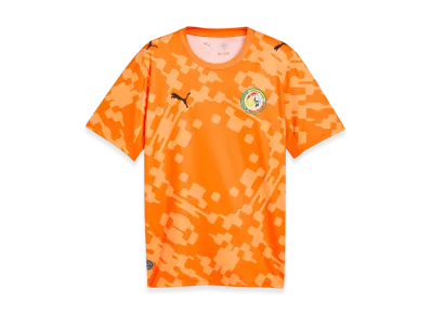 PUMA x Salehe Bembury x Senegal Football Replica Short Sleeve GK Shirt "Vermillion/Orange Glo"