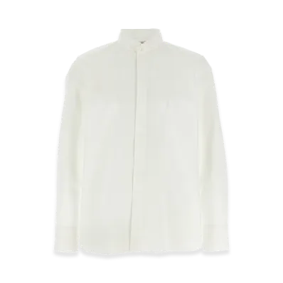 Saint Laurent Flap Collar Shirt "White"