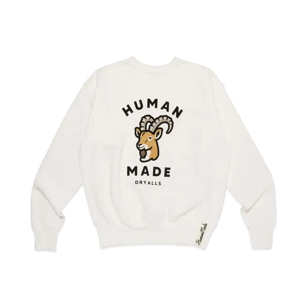 HUMAN MADE REPULSE BAY Tsuriami Sweatshirt "White"