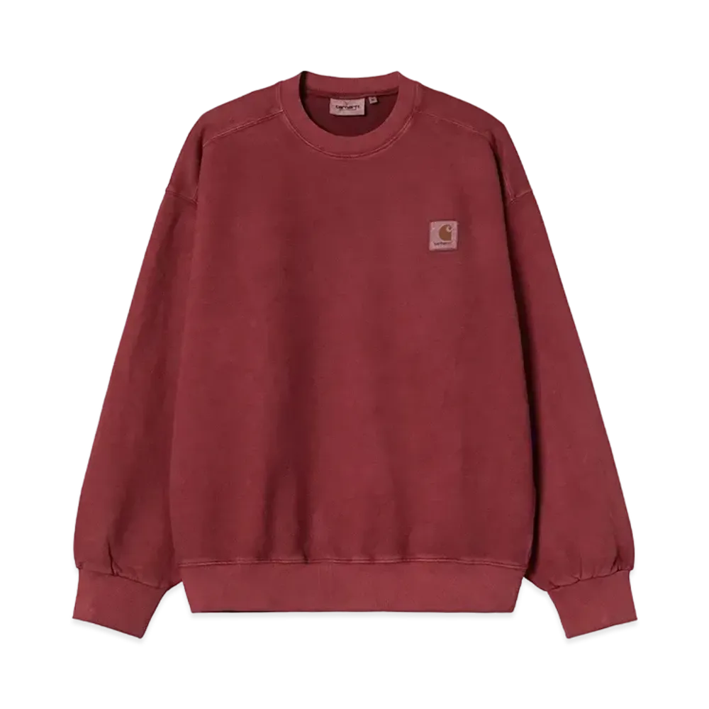 Carhartt WIP Vista Sweat "Scarlet(Garment Dyed)"