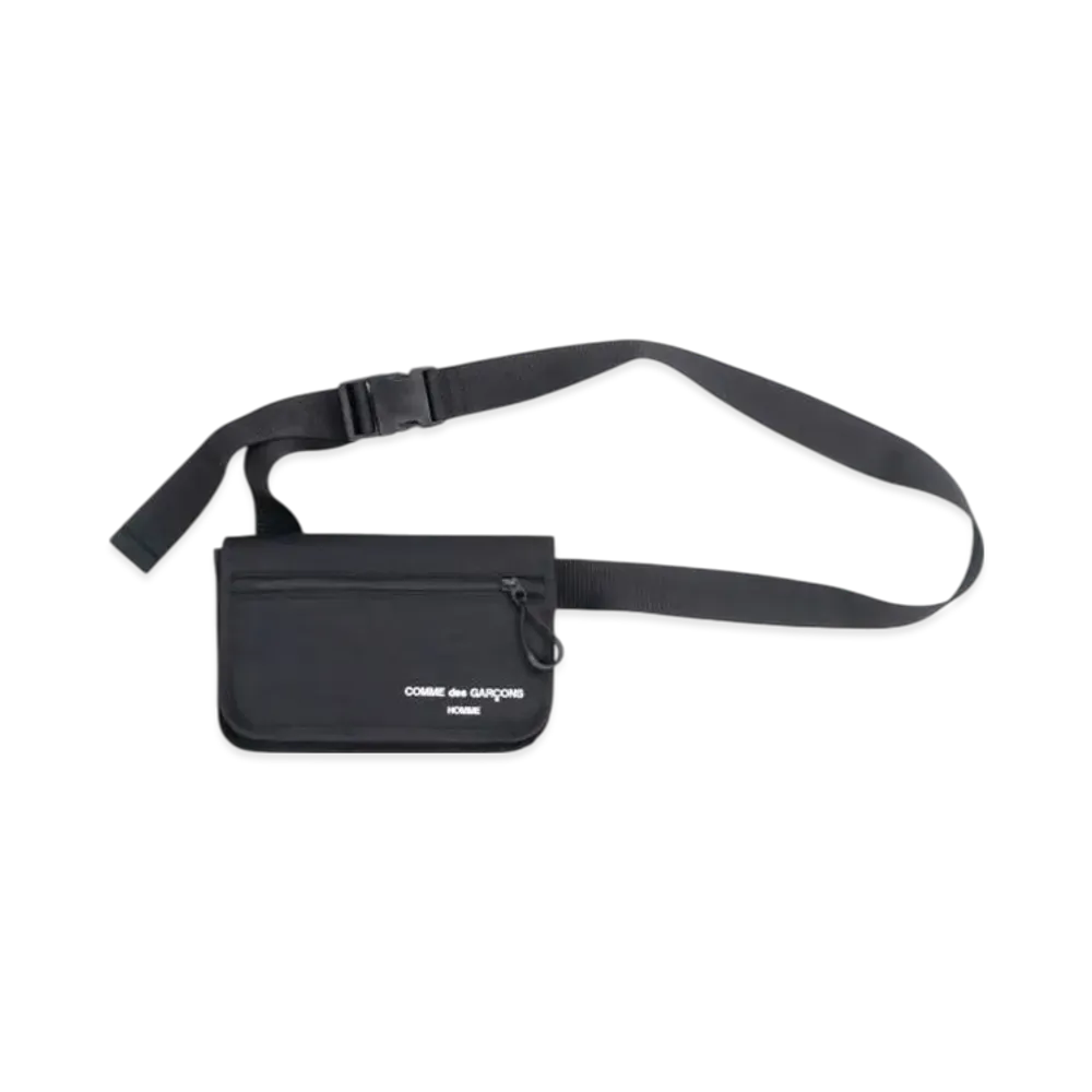 COMME des GARCONS HOMME Cordura Nylon Shoulder Bag "Black"