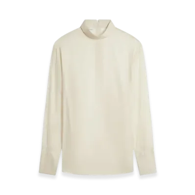 DRIES VAN NOTEN Turtleneck Shirt "Cream"