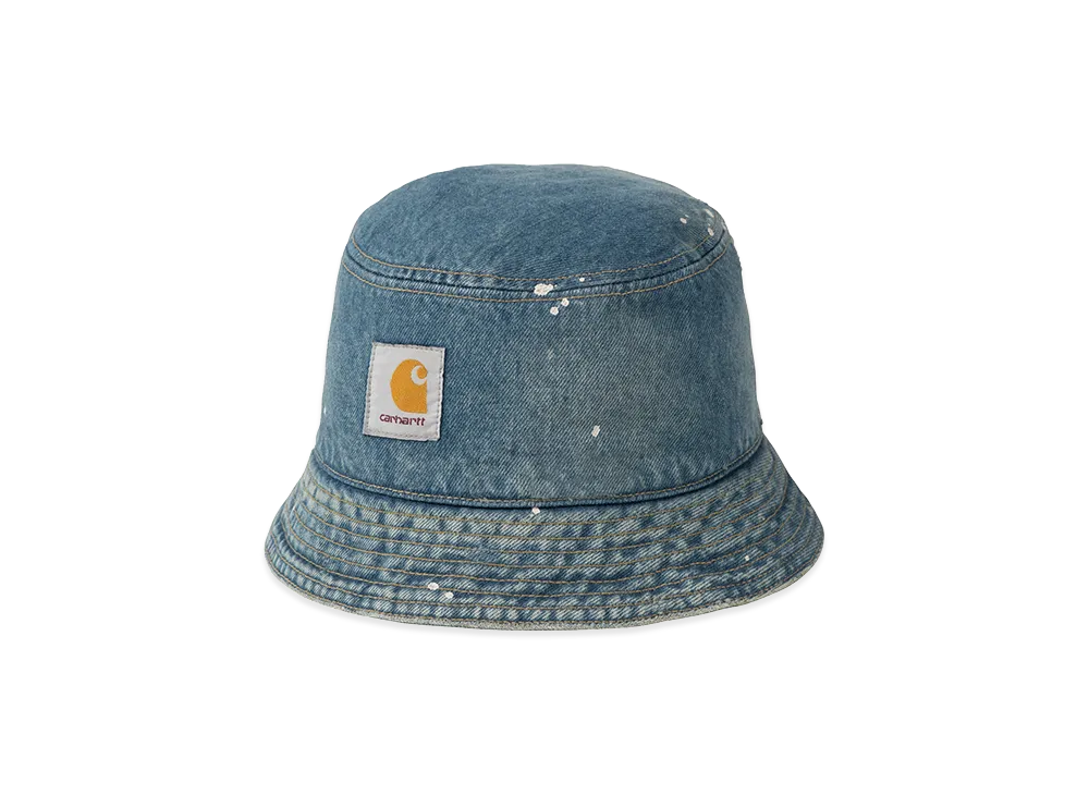 Carhartt WIP Belmar Bucket Hat "Blue/Destroy Wash/Splatter"