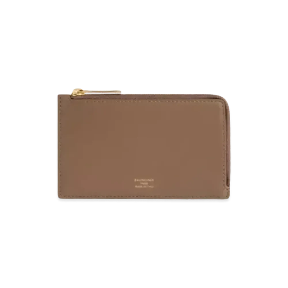 BALENCIAGA Envelope Long Coin & Card Holder "Gray"
