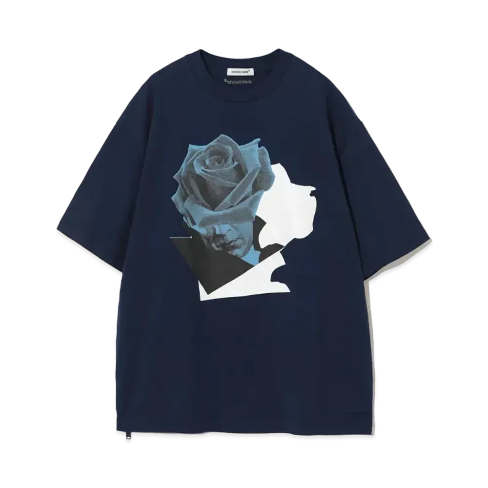 UNDERCOVER Cotton T-Shirt "Navy"