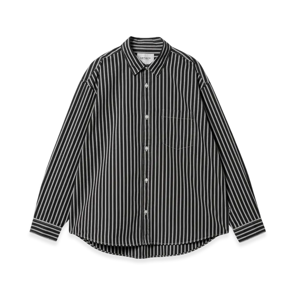 Carhartt WIP Ligety Stripe Shirt "Black/Wax"