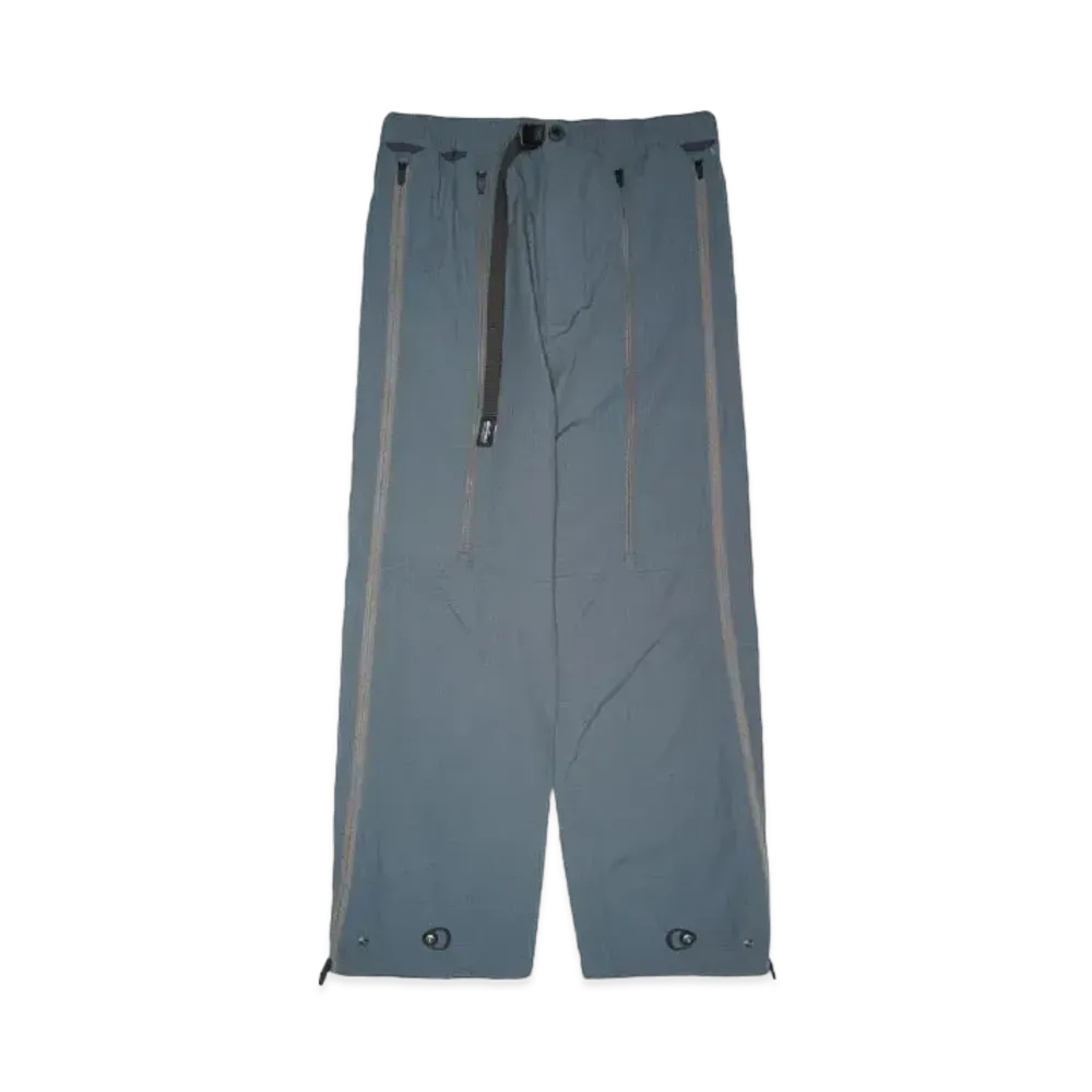 WILDTHINGS x POLIQUANT THE SWCS ADJUSTABLE ZIPPERED TRACK PANTS / CORDURA®Fabric "GREY.B"