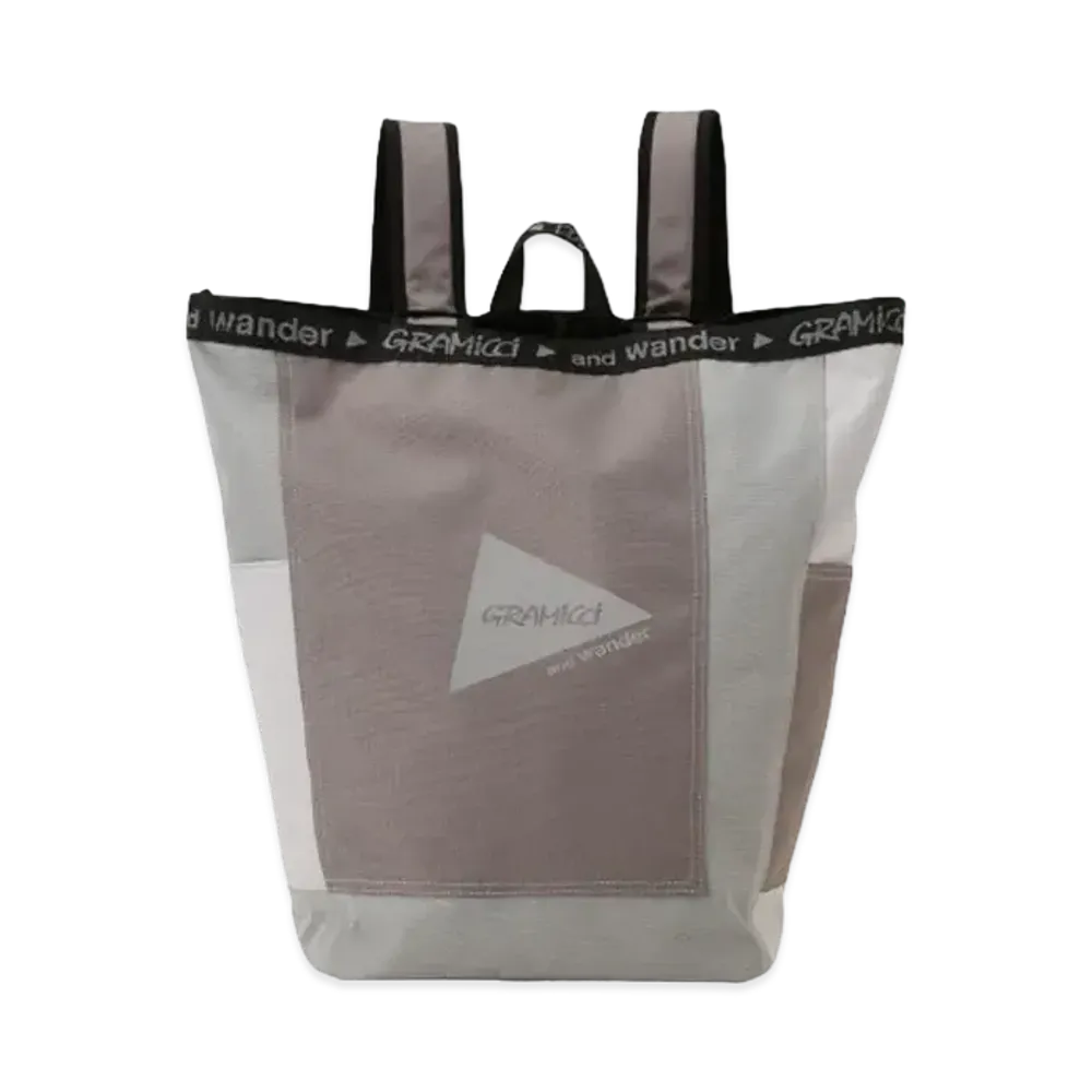 GRAMICCI x and wander Multi Patchwork 2Way Pack "Multi Beige"