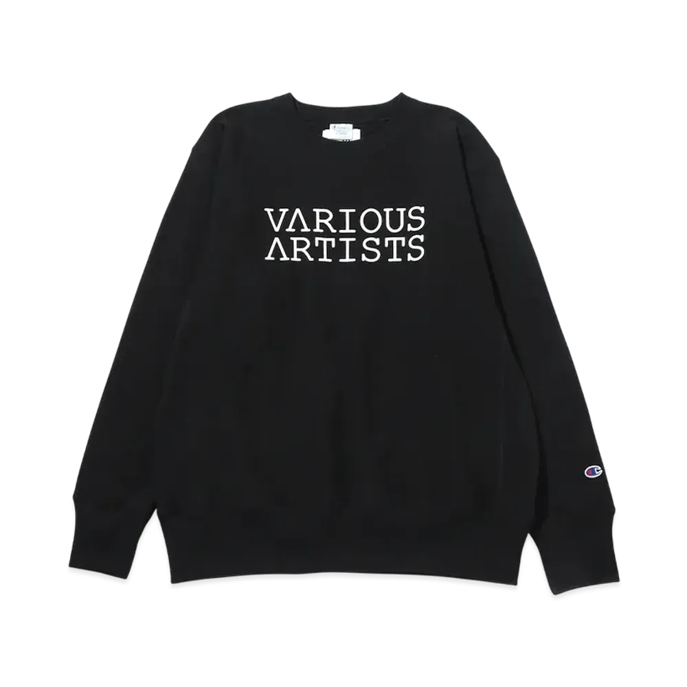 V.A. x Champion Sweatshirt #7 "Black"