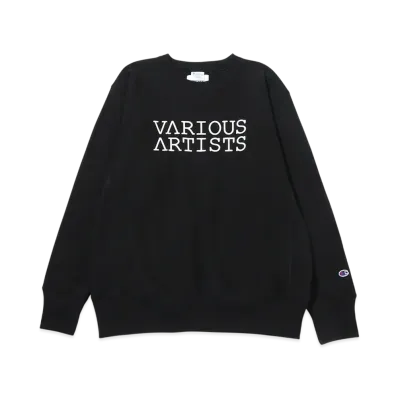 V.A. x Champion Sweatshirt #7 "Black"