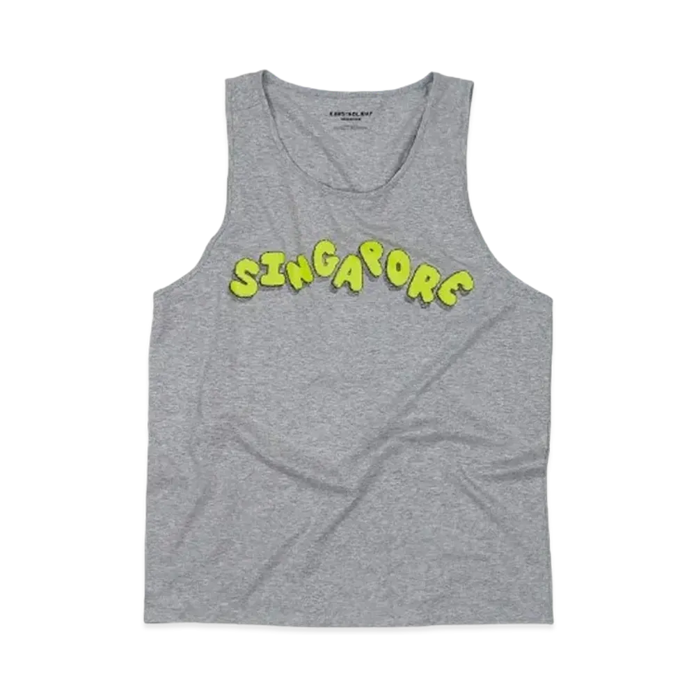 KAWS HOLIDAY Singapore Tank Top (Men) "Grey"