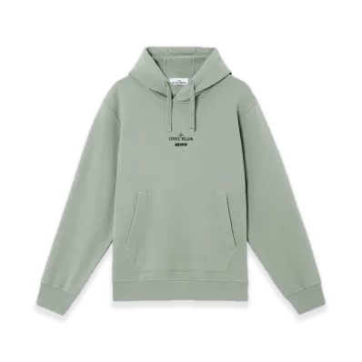 Stone Island 6100039 Cotton Fleece "Sage Green"