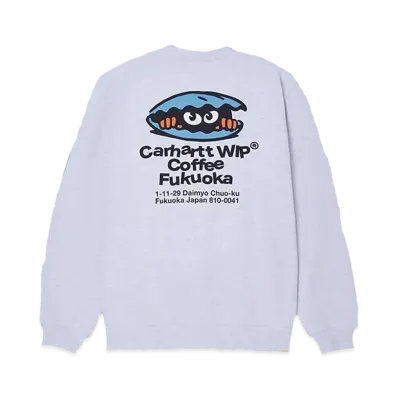 Carhartt WIP Fukuoka Sweatshirt "Ash Heather"