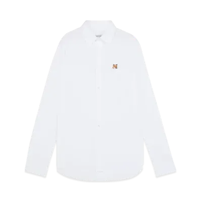 Maison Kitsune Fox Head Classic Shirt "White"
