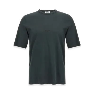 Saint Laurent Logo Embroidery T-Shirt "Black"