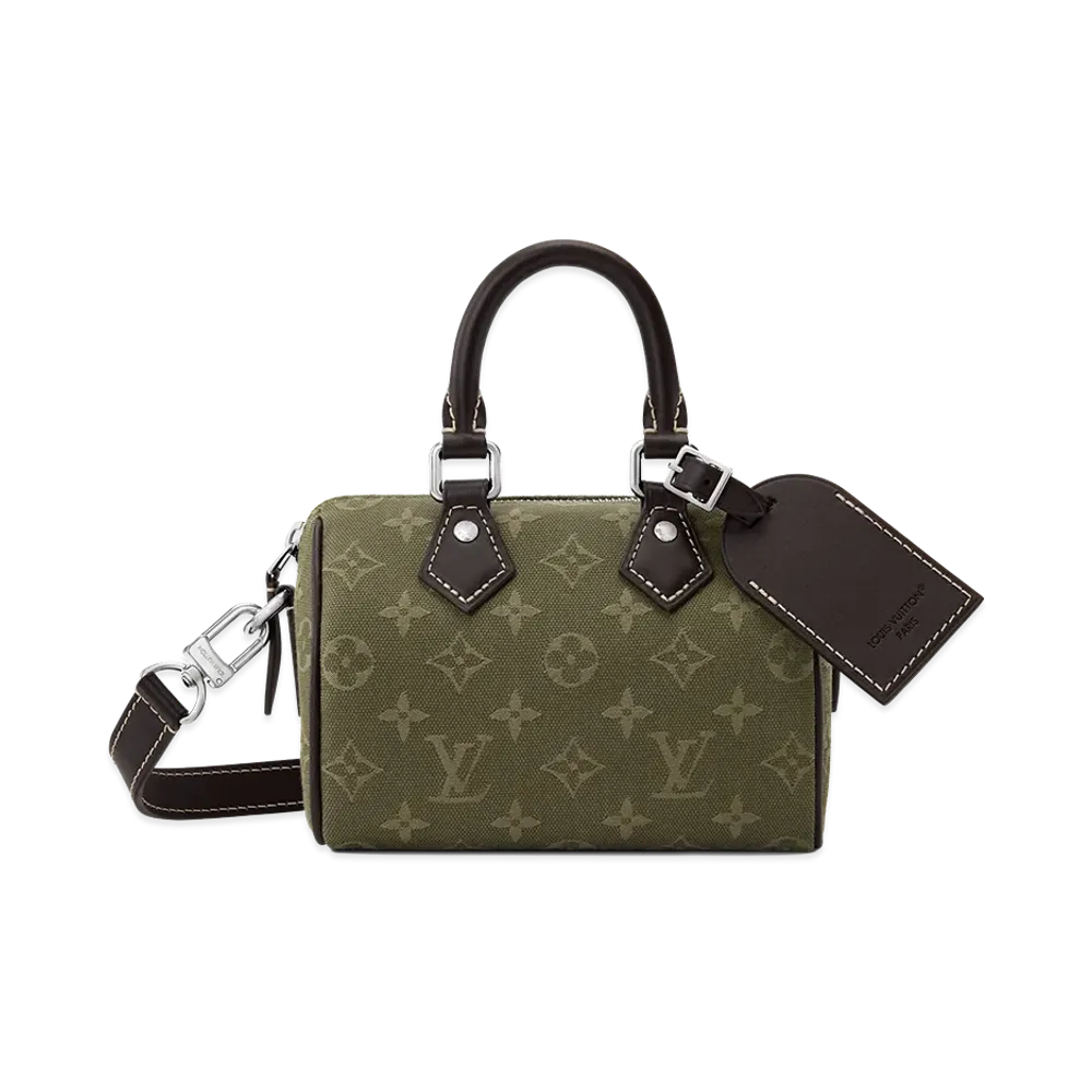 Louis Vuitton Speedy Bandouliere 18 "Khaki Green"