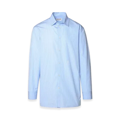 Jil Sander Cotton Shirt "Light Blue"