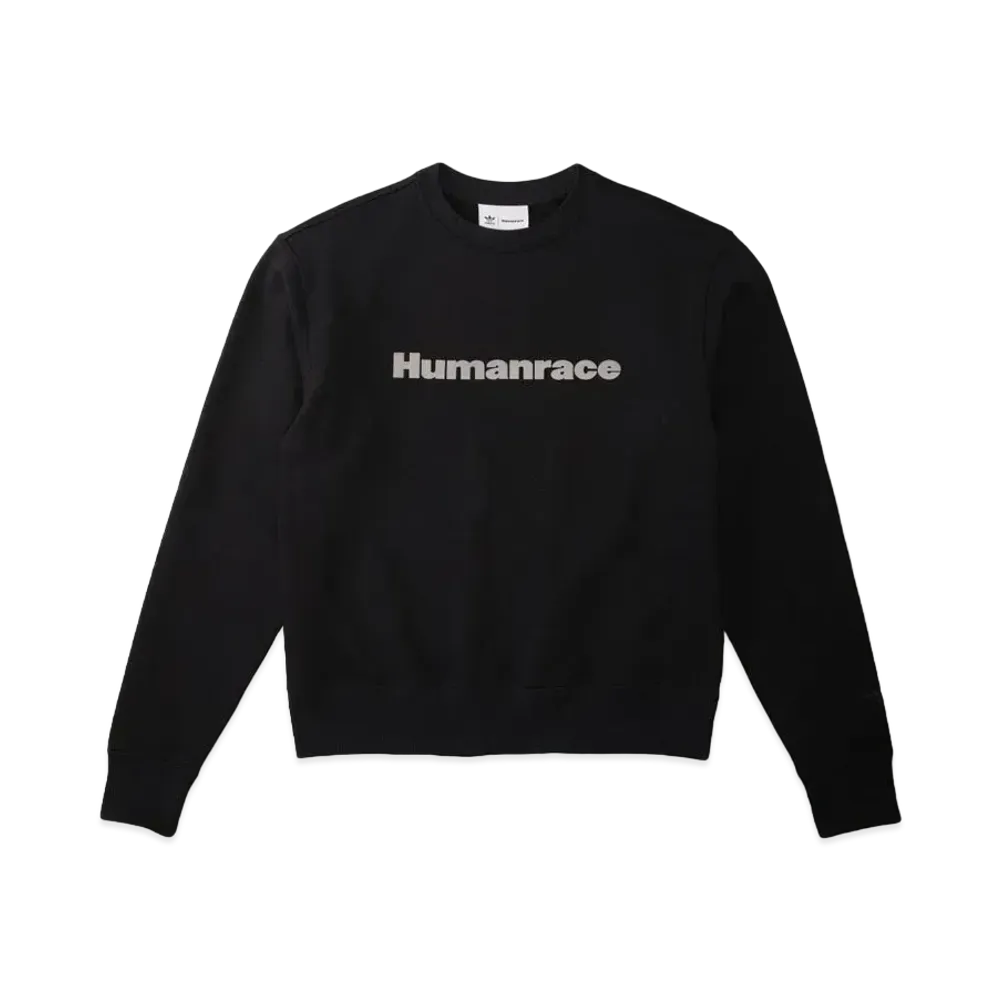 ADIDAS PHARRELL WILLIAMS BASIC CREW NECK SWEAT (GENDER NEUTRAL) "Black"