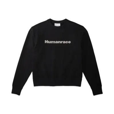 ADIDAS PHARRELL WILLIAMS BASIC CREW NECK SWEAT (GENDER NEUTRAL) "Black"