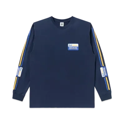 Black Eye Patch Deliveryman L/S Tee "Navy"